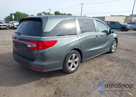 2020 Honda Odyssey Ex из США, поврежденный, VIN 5FNRL6H50LB005092